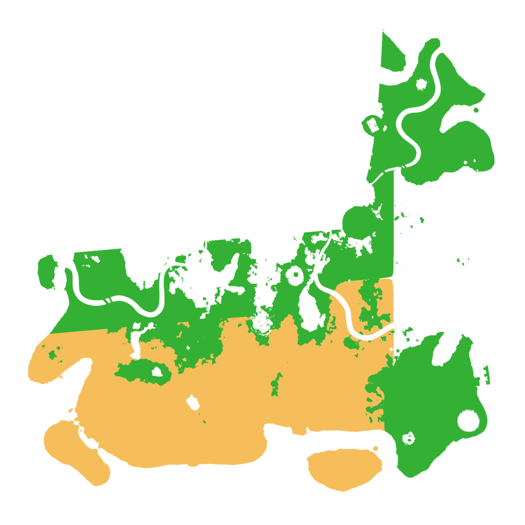 Biome Rust Map: Procedural Map, Size: 4250, Seed: 1246267060