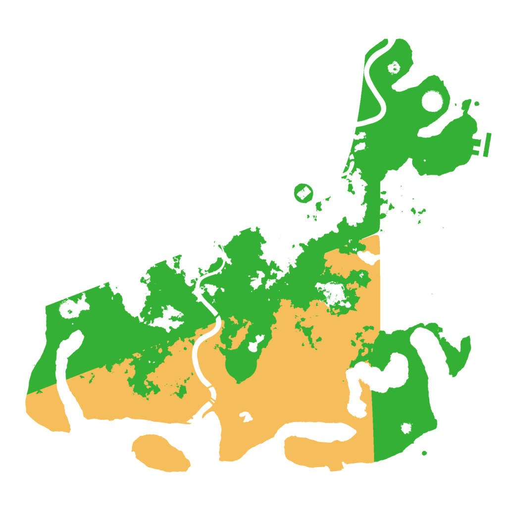 Biome Rust Map: Procedural Map, Size: 4250, Seed: 582588766