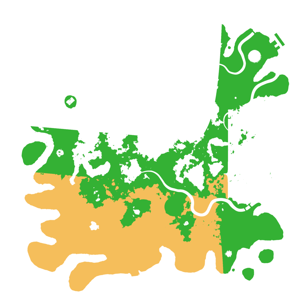 Biome Rust Map: Procedural Map, Size: 4250, Seed: 1076095537
