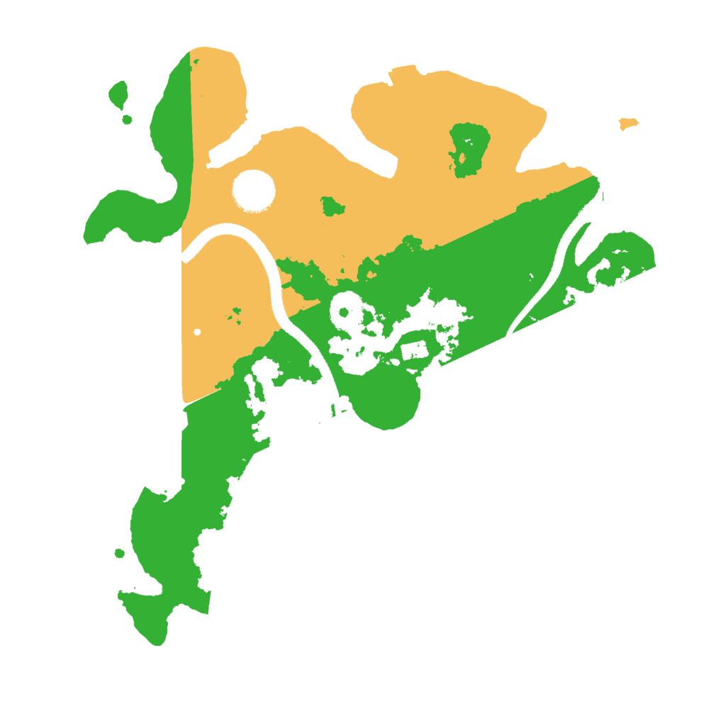 Biome Rust Map: Procedural Map, Size: 3000, Seed: 2145149876