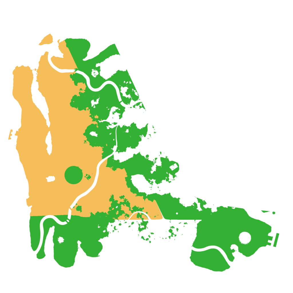 Biome Rust Map: Procedural Map, Size: 4250, Seed: 1753329544
