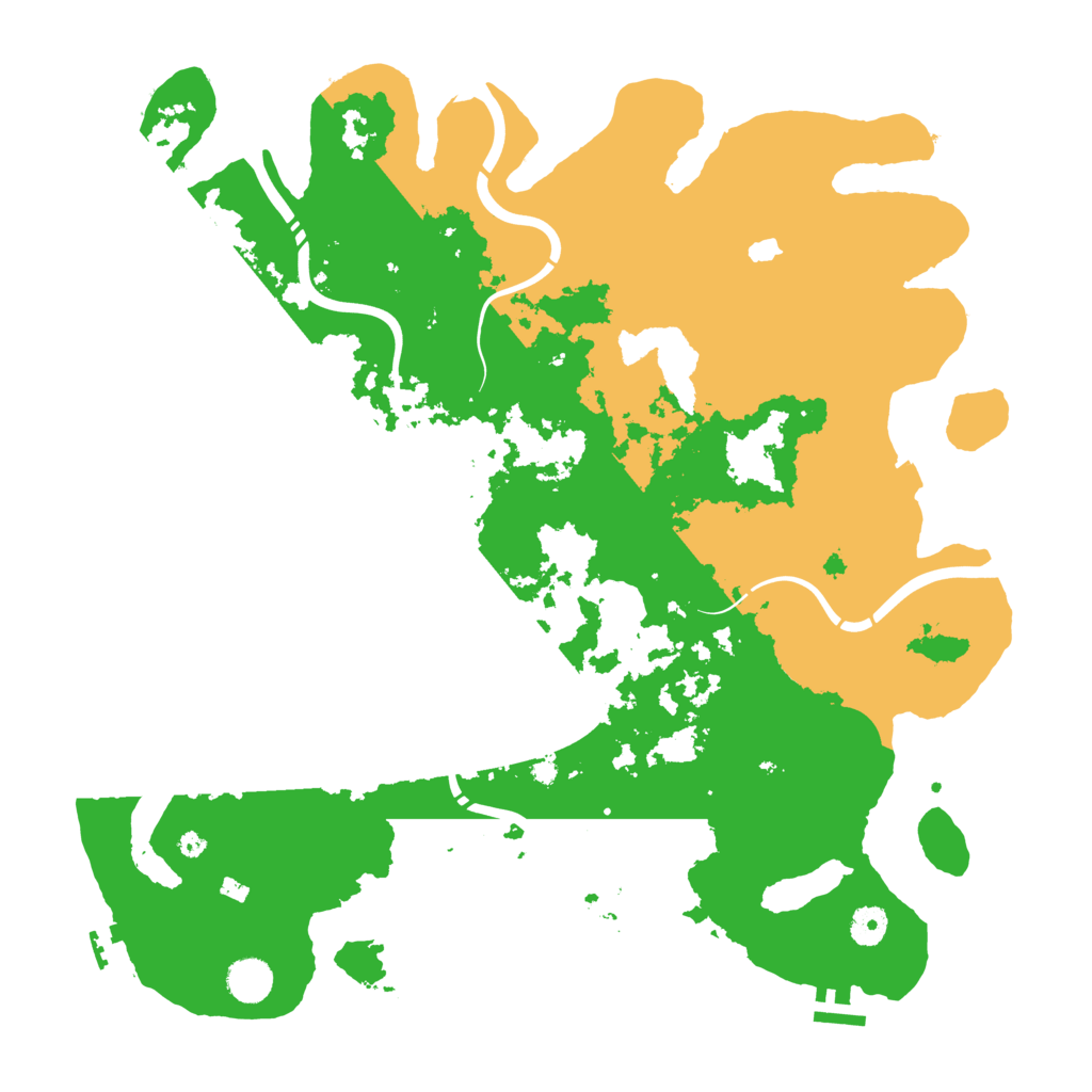 Biome Rust Map: Procedural Map, Size: 4250, Seed: 1373443842