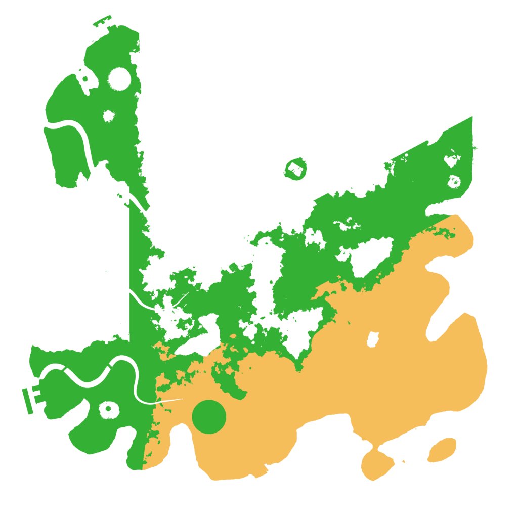 Biome Rust Map: Procedural Map, Size: 4000, Seed: 1746995277