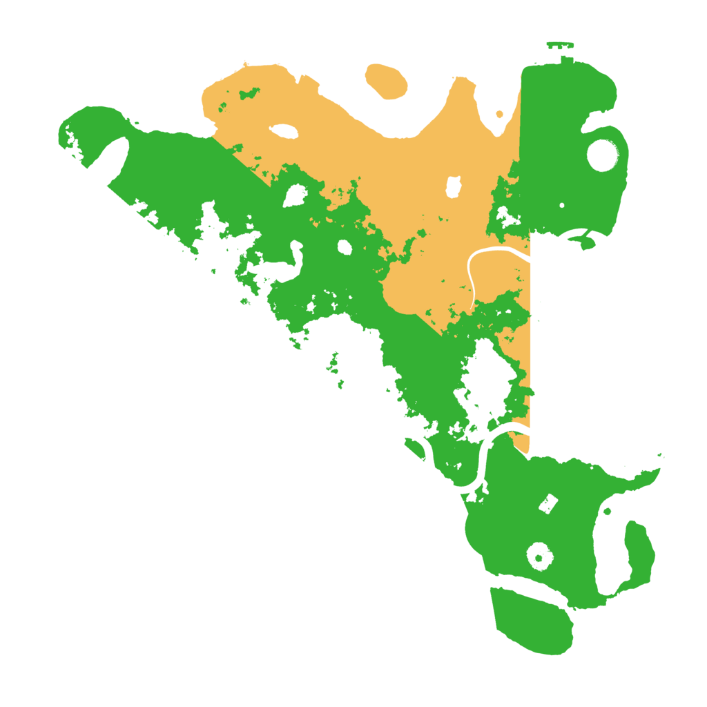 Biome Rust Map: Procedural Map, Size: 4000, Seed: 1145814453
