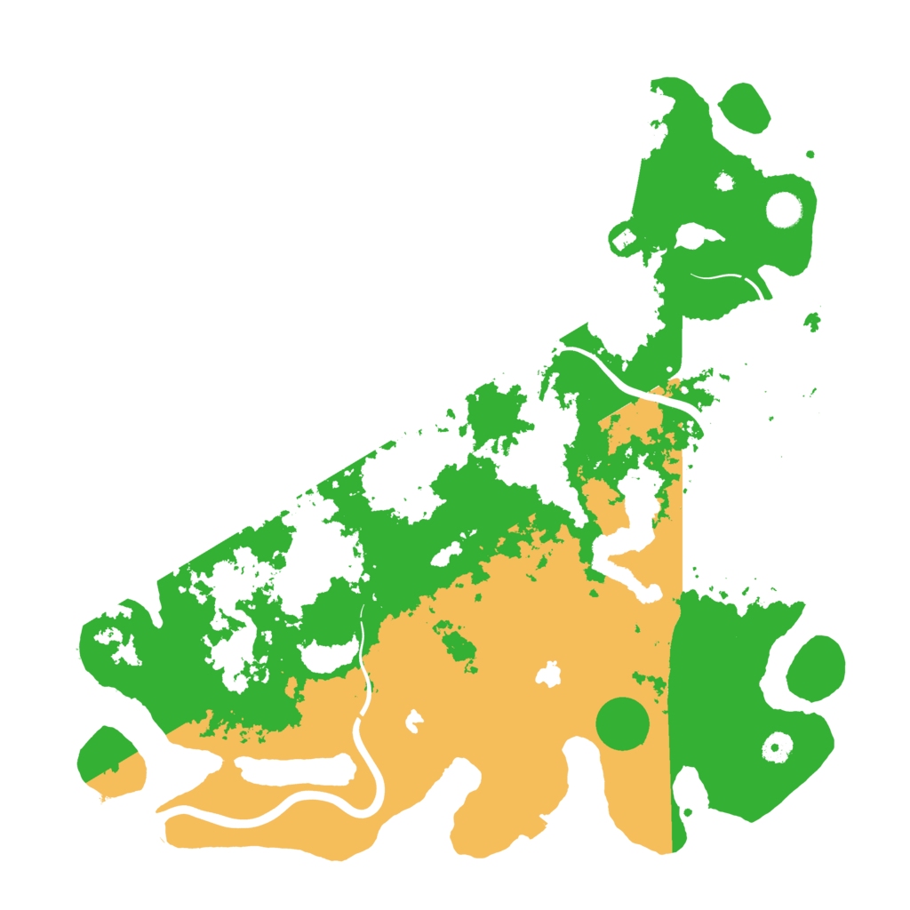 Biome Rust Map: Procedural Map, Size: 4500, Seed: 181162531