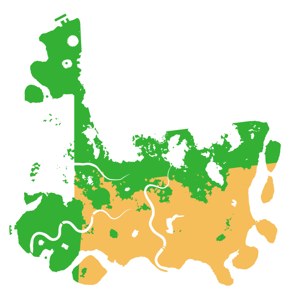 Biome Rust Map: Procedural Map, Size: 4750, Seed: 356580218
