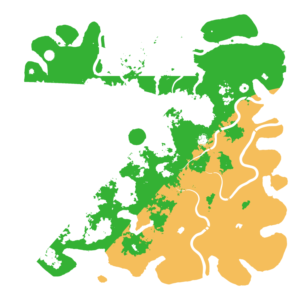 Biome Rust Map: Procedural Map, Size: 5000, Seed: 1701286657