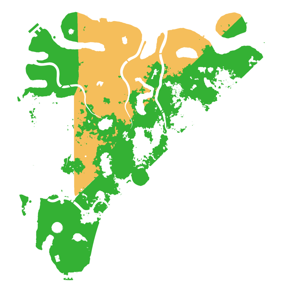 Biome Rust Map: Procedural Map, Size: 4786, Seed: 7107975