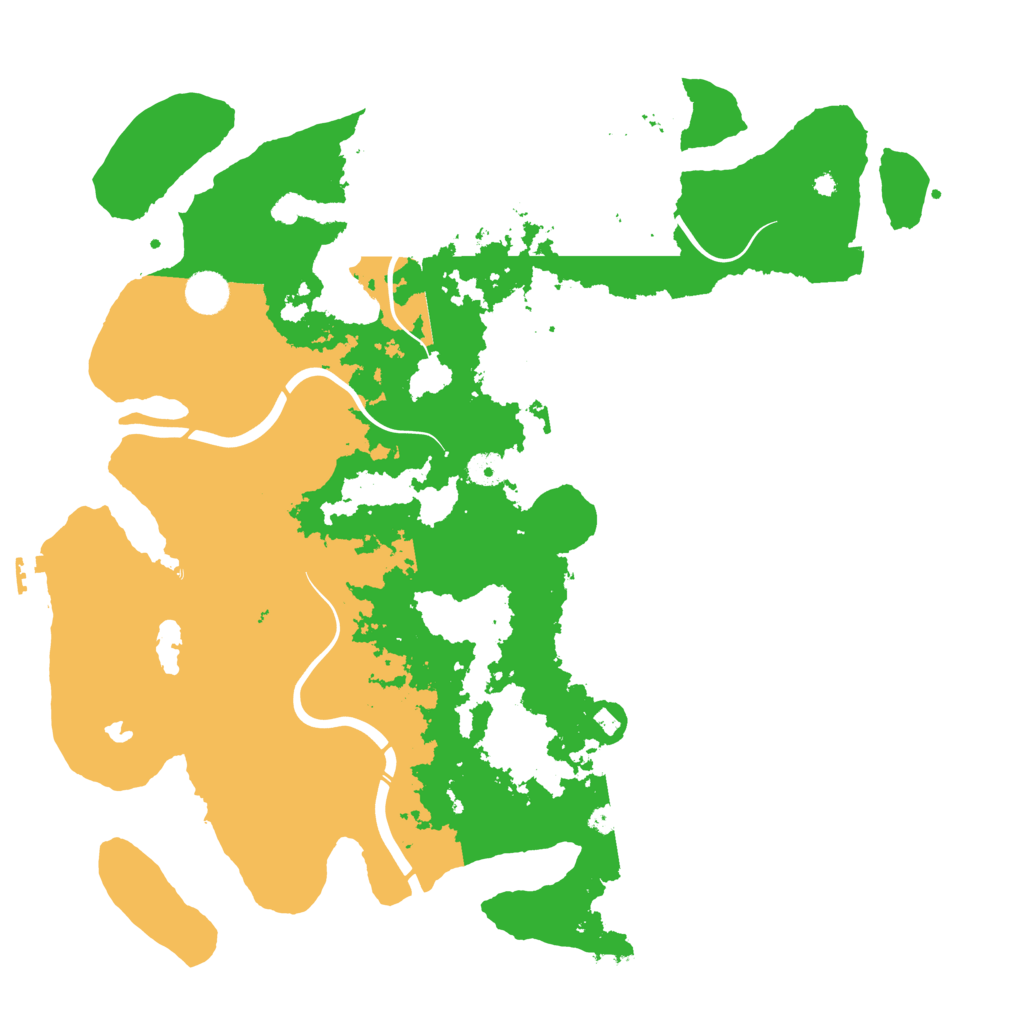 Biome Rust Map: Procedural Map, Size: 4250, Seed: 777685135