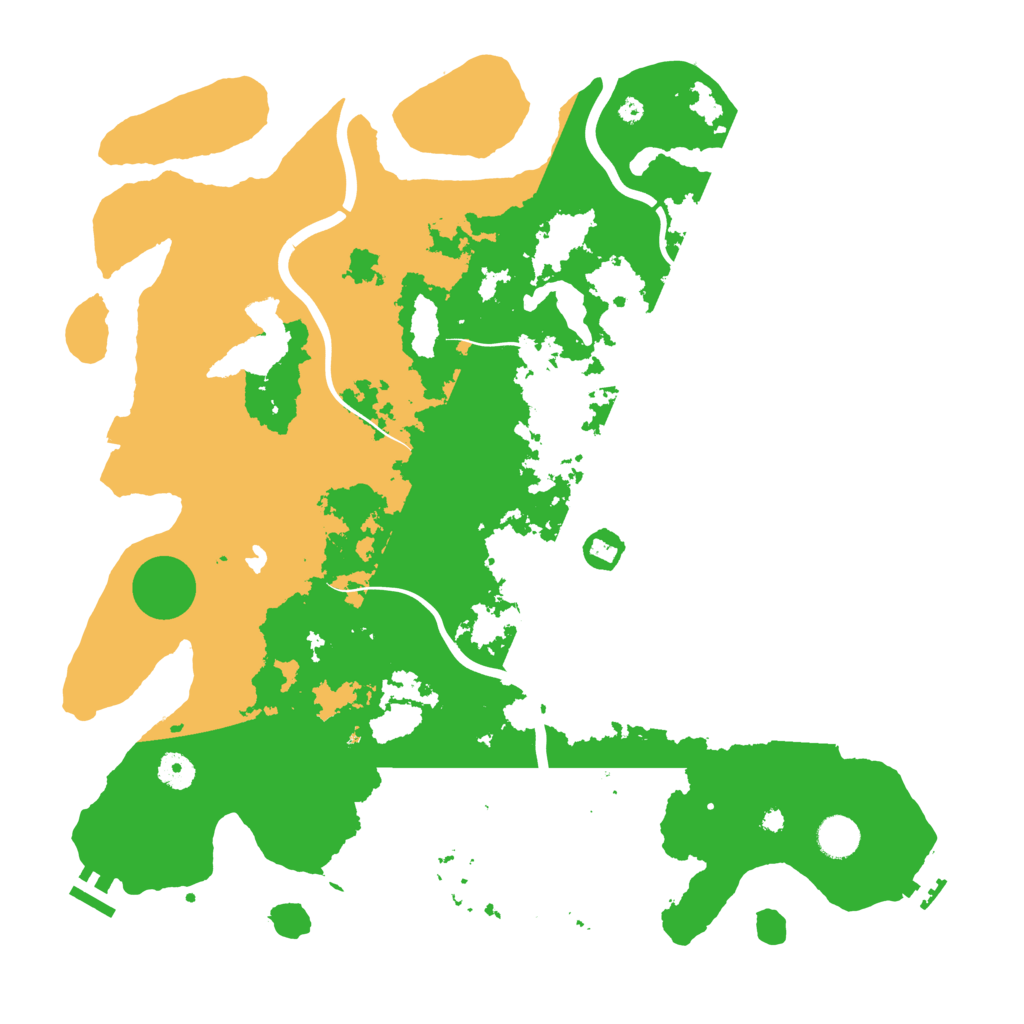 Biome Rust Map: Procedural Map, Size: 4250, Seed: 242863129