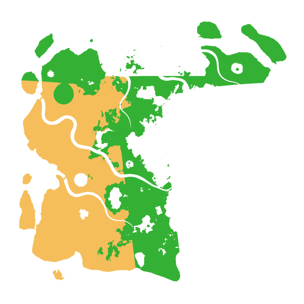 Biome Rust Map: Procedural Map, Size: 4000, Seed: 643523975