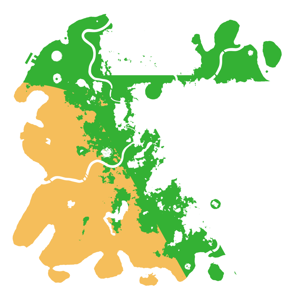 Biome Rust Map: Procedural Map, Size: 5000, Seed: 20250602