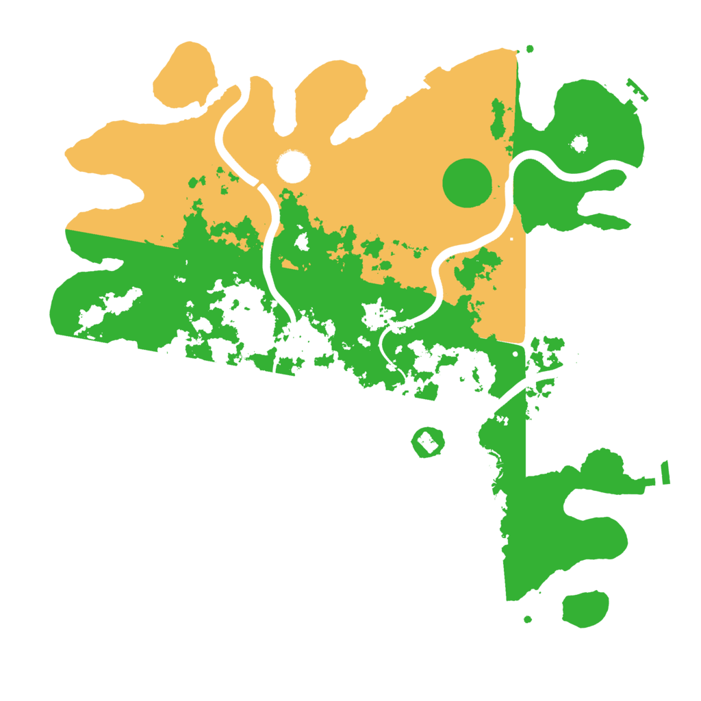 Biome Rust Map: Procedural Map, Size: 3750, Seed: 1215957843
