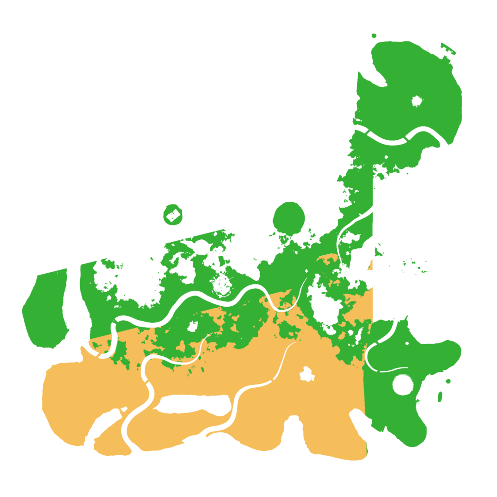 Biome Rust Map: Procedural Map, Size: 4250, Seed: 1579846525