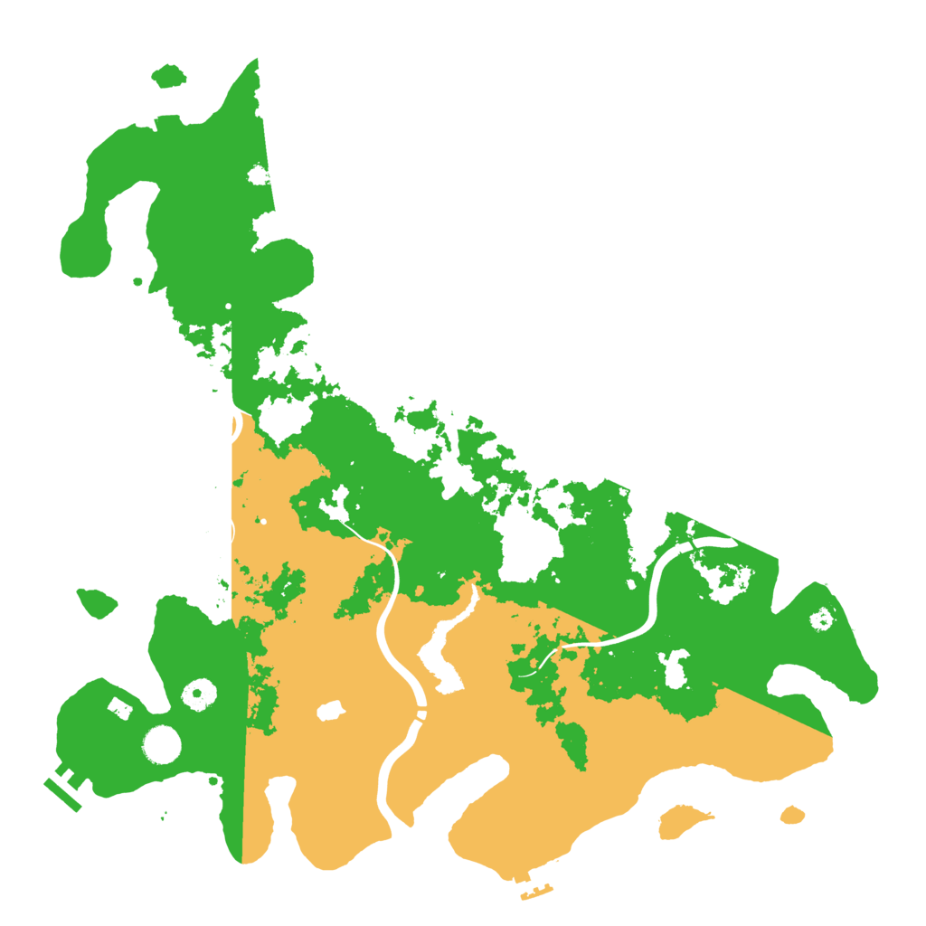 Biome Rust Map: Procedural Map, Size: 4250, Seed: 1031143733