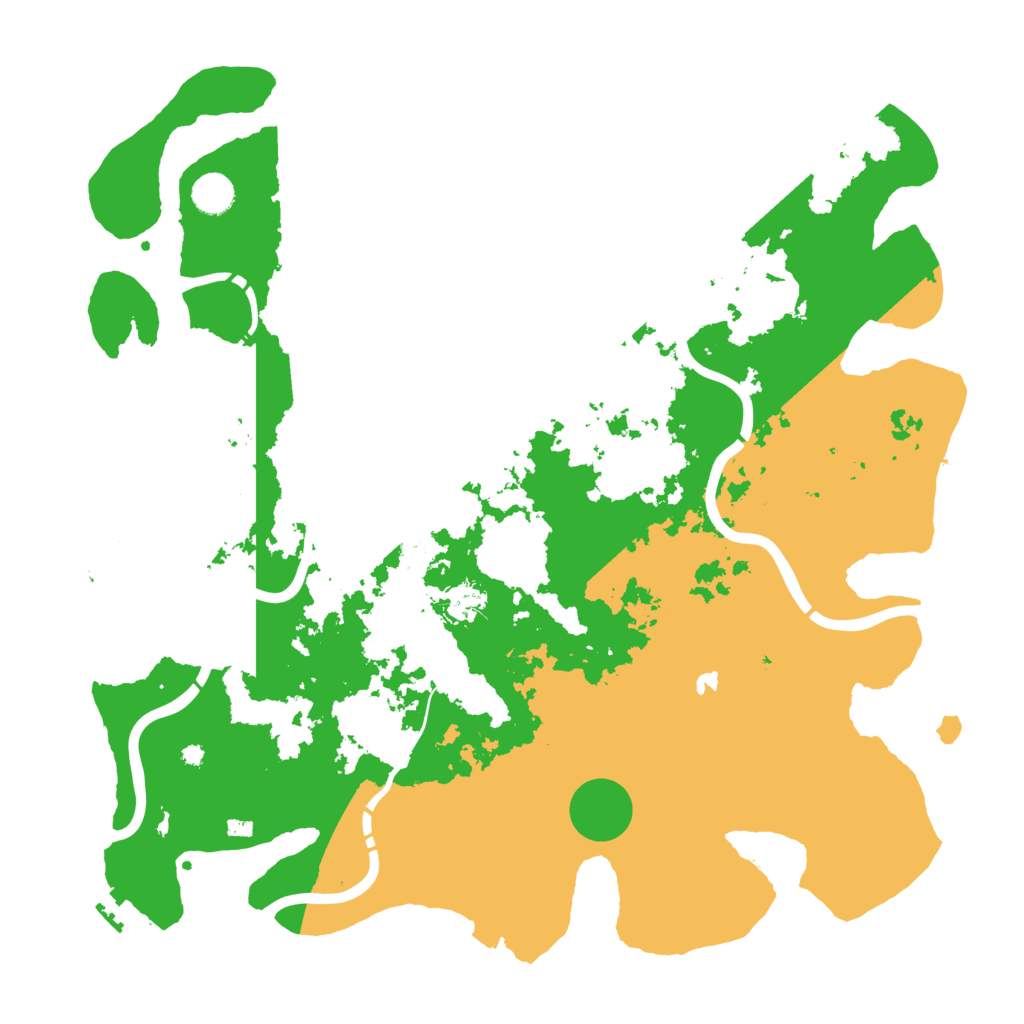Biome Rust Map: Procedural Map, Size: 4300, Seed: 1641843211