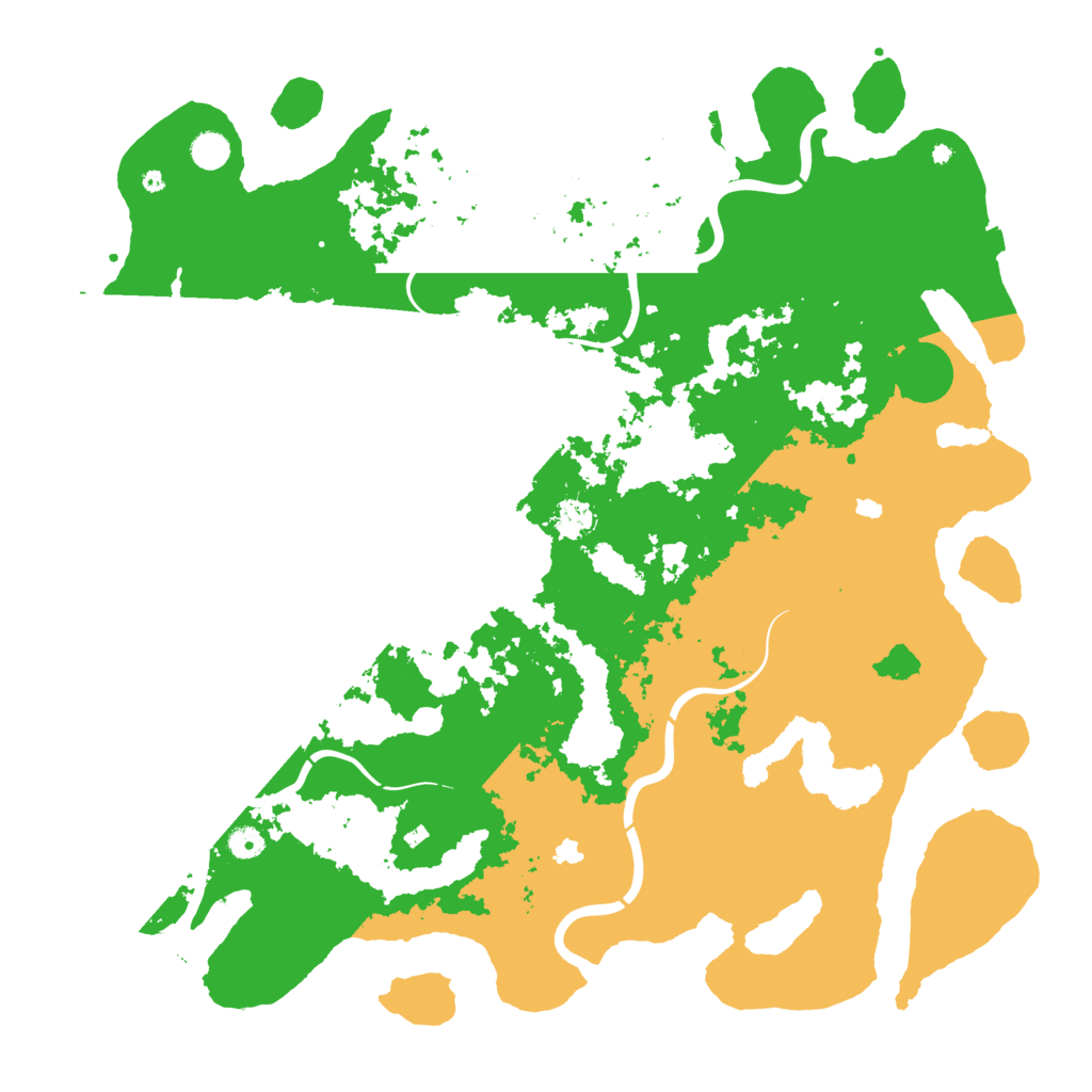 Biome Rust Map: Procedural Map, Size: 5000, Seed: 1861358629
