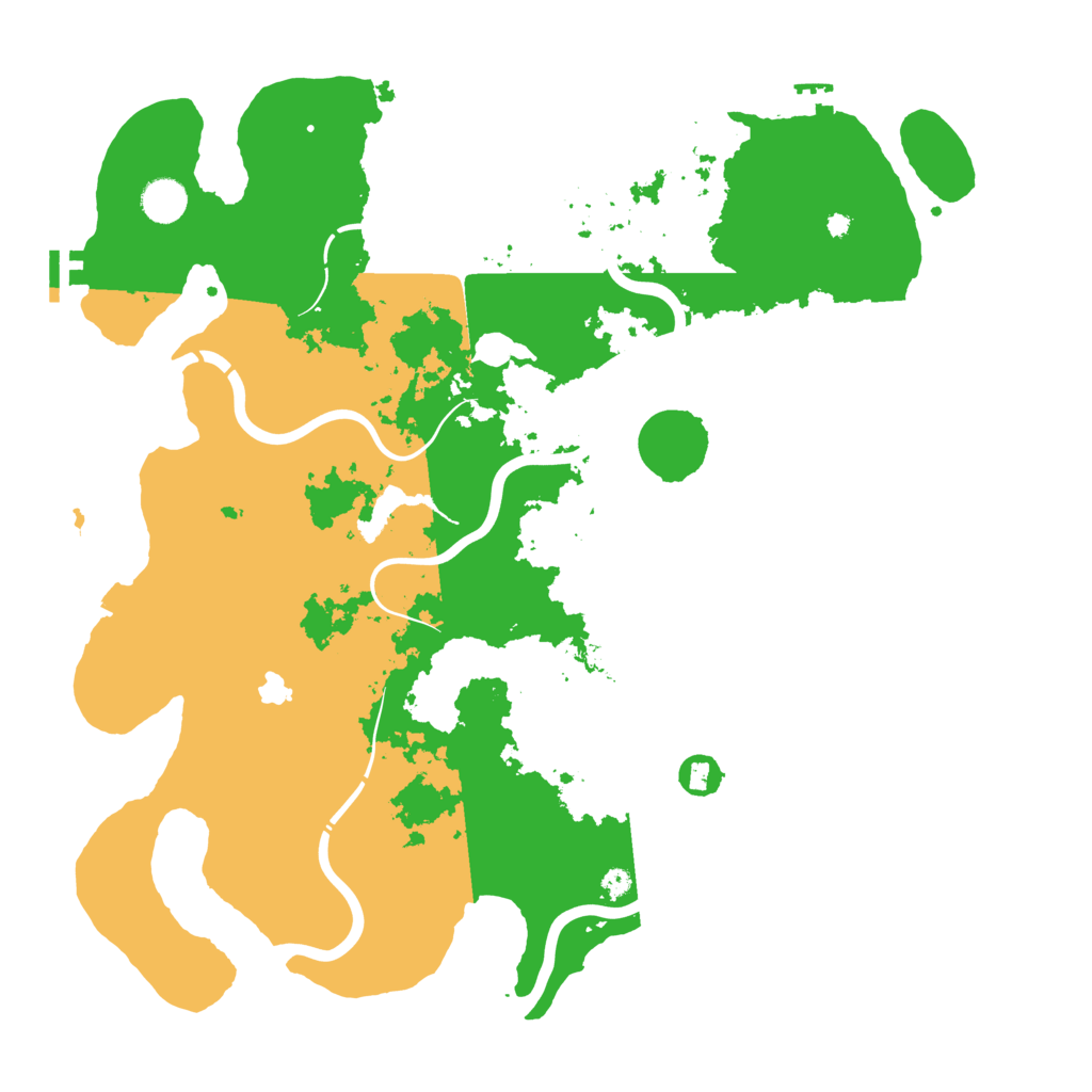 Biome Rust Map: Procedural Map, Size: 4250, Seed: 783145326