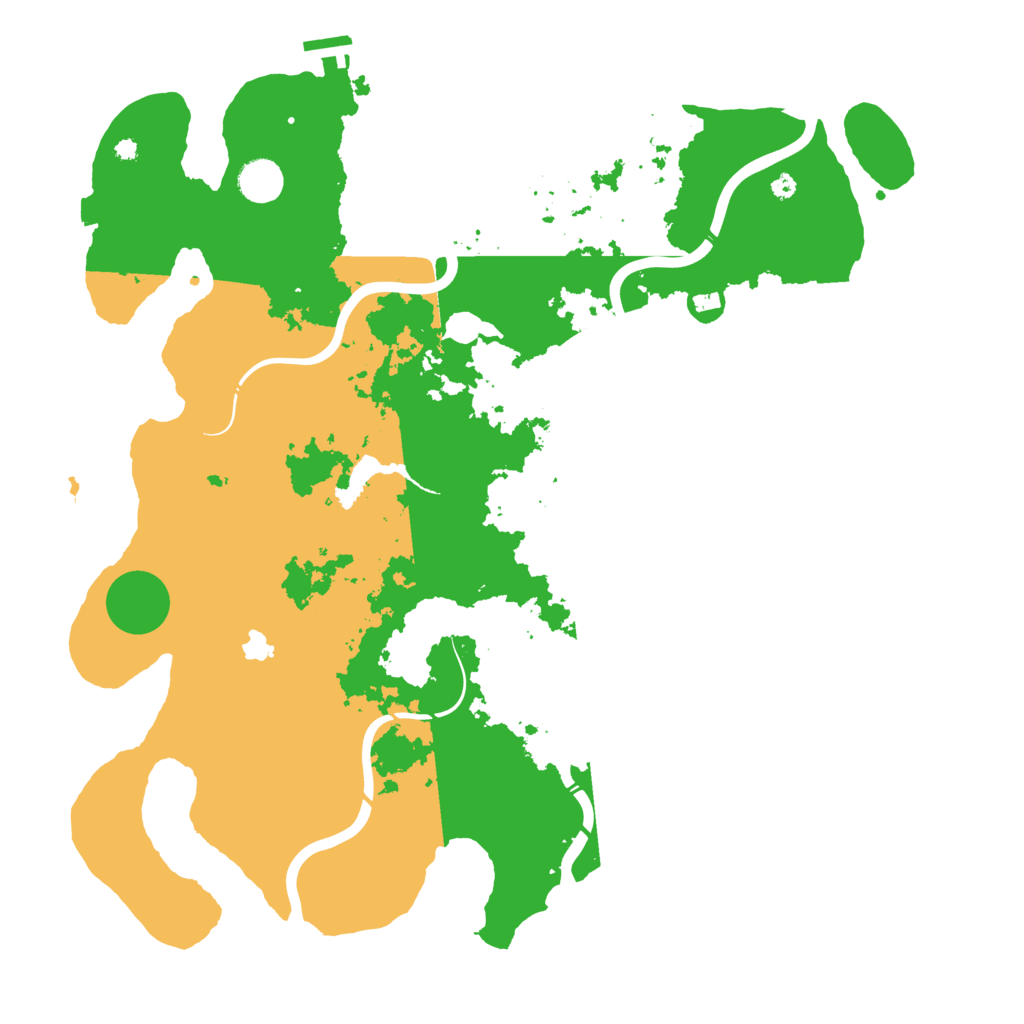 Biome Rust Map: Procedural Map, Size: 4250, Seed: 783145326
