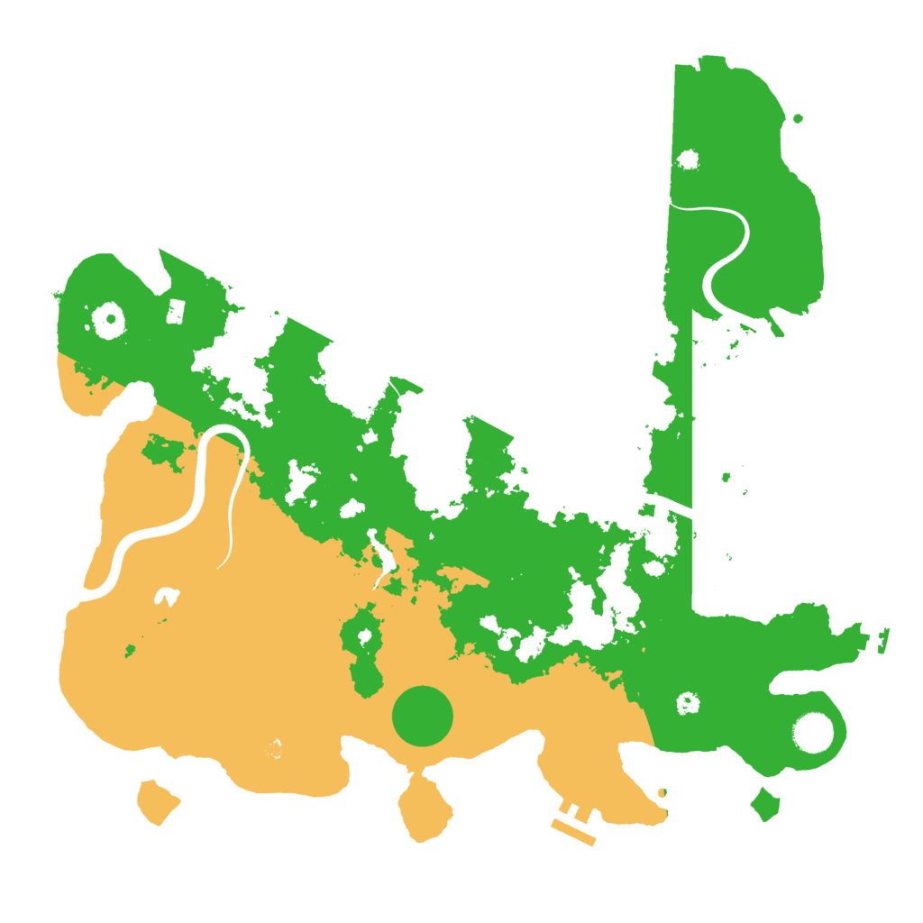 Biome Rust Map: Procedural Map, Size: 4000, Seed: 81398901