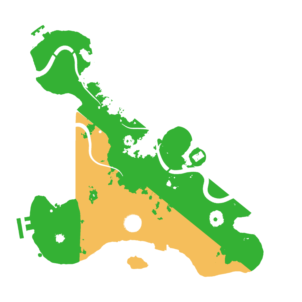 Biome Rust Map: Procedural Map, Size: 3000, Seed: 1701917656