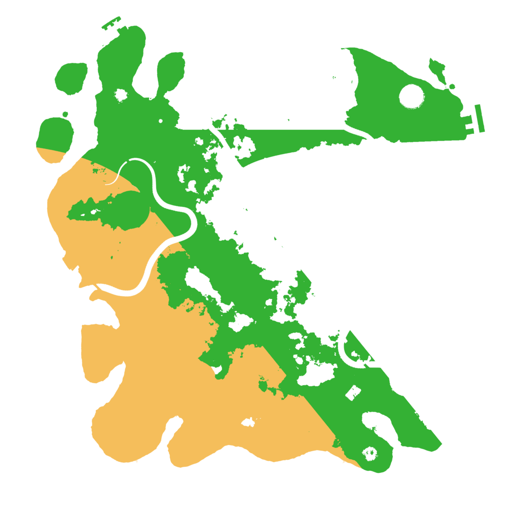 Biome Rust Map: Procedural Map, Size: 3750, Seed: 1699317582