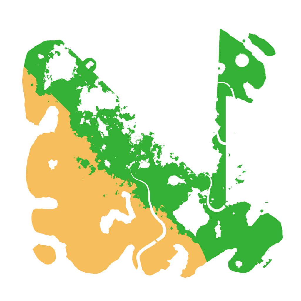 Biome Rust Map: Procedural Map, Size: 4000, Seed: 967027901