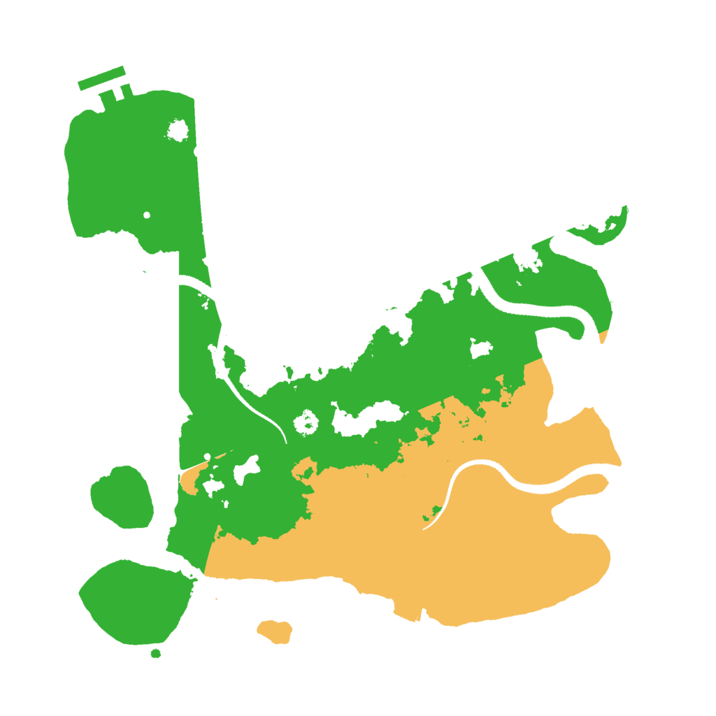 Biome Rust Map: Procedural Map, Size: 3000, Seed: 1162534532