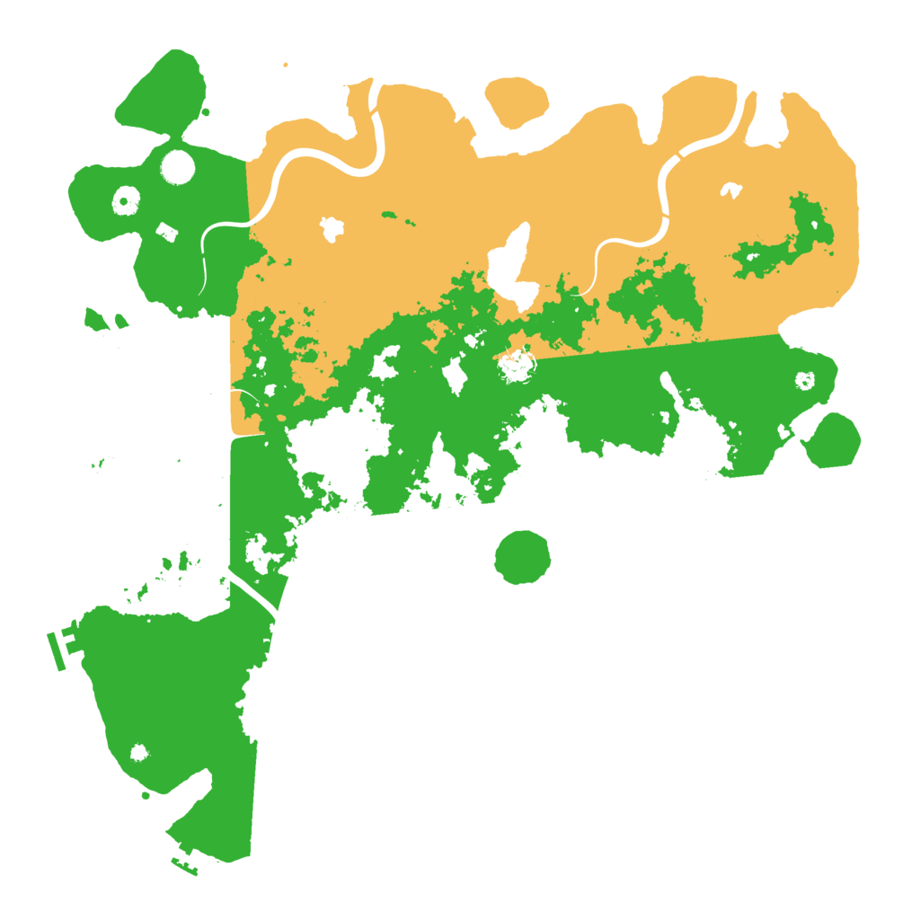 Biome Rust Map: Procedural Map, Size: 4750, Seed: 720251