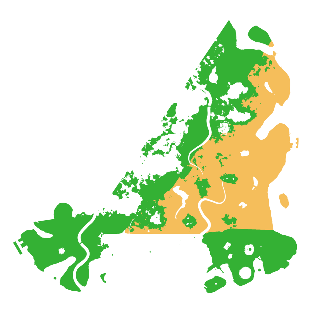 Biome Rust Map: Procedural Map, Size: 4500, Seed: 1227632872