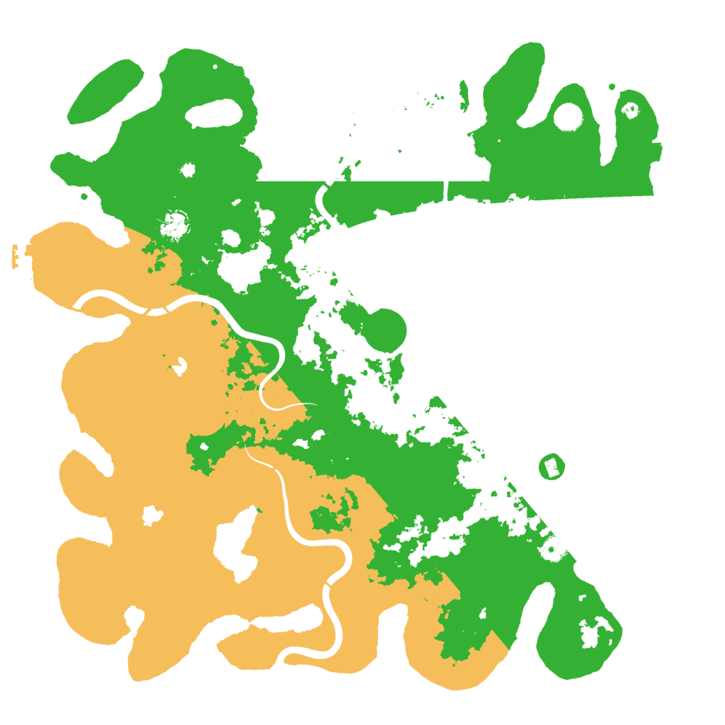 Biome Rust Map: Procedural Map, Size: 4500, Seed: 1787368394