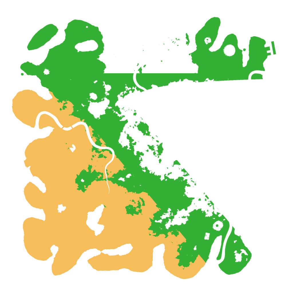 Biome Rust Map: Procedural Map, Size: 4500, Seed: 1787368394