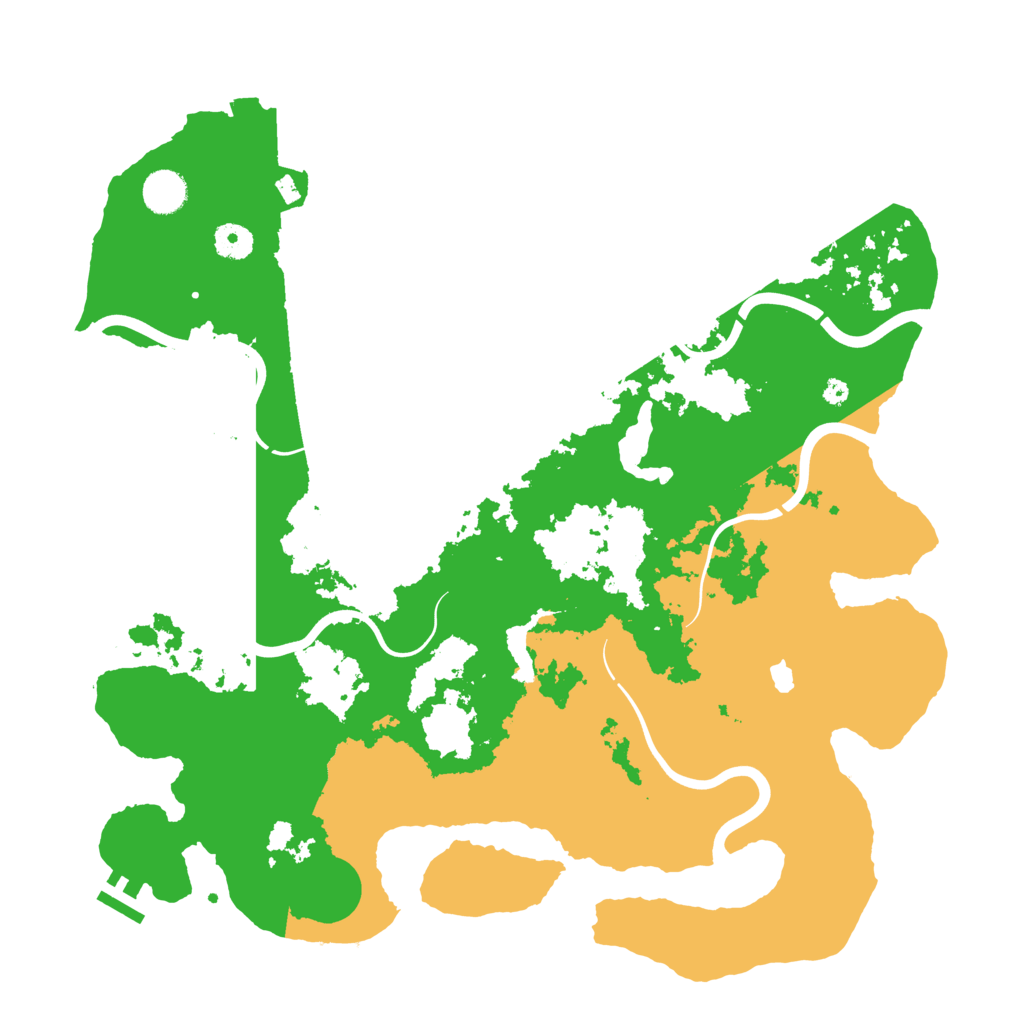 Biome Rust Map: Procedural Map, Size: 4096, Seed: 2112024571