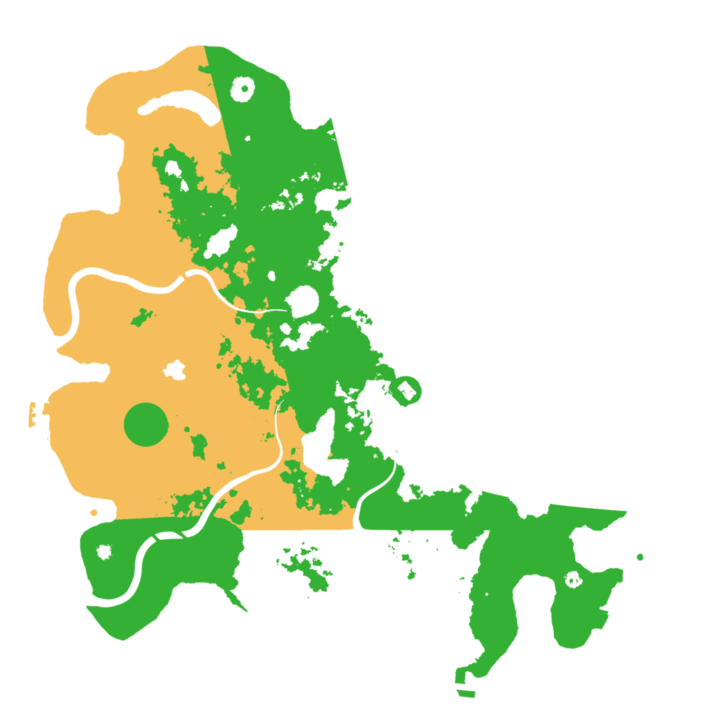 Biome Rust Map: Procedural Map, Size: 4250, Seed: 952371560