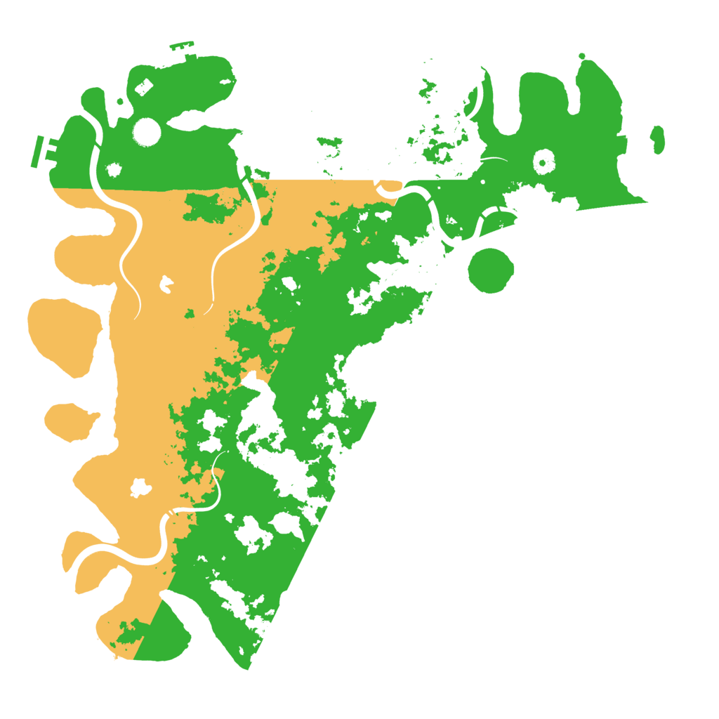 Biome Rust Map: Procedural Map, Size: 4500, Seed: 1694580055