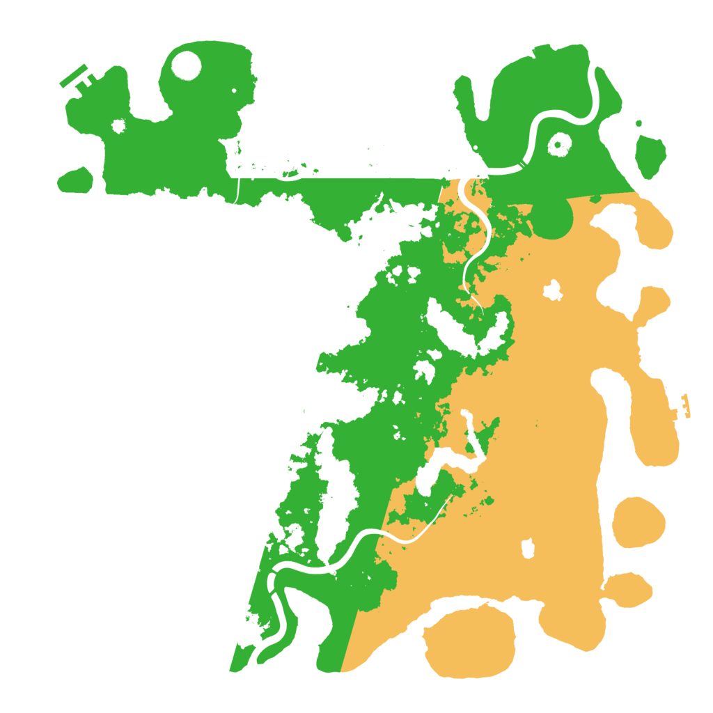 Biome Rust Map: Procedural Map, Size: 4500, Seed: 804614818