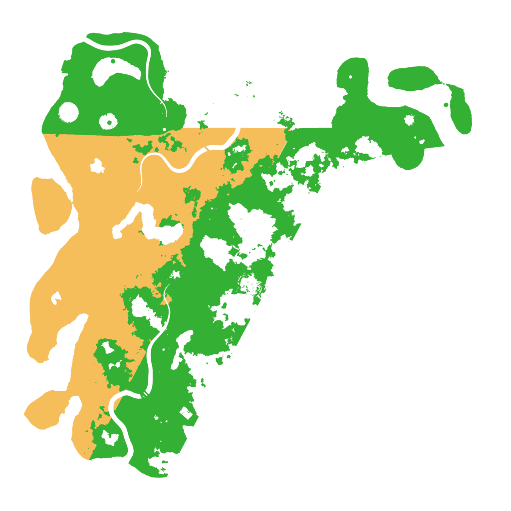 Biome Rust Map: Procedural Map, Size: 4500, Seed: 214426900