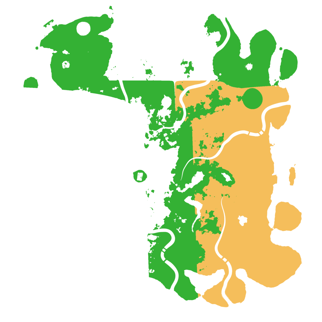 Biome Rust Map: Procedural Map, Size: 4250, Seed: 2050013322