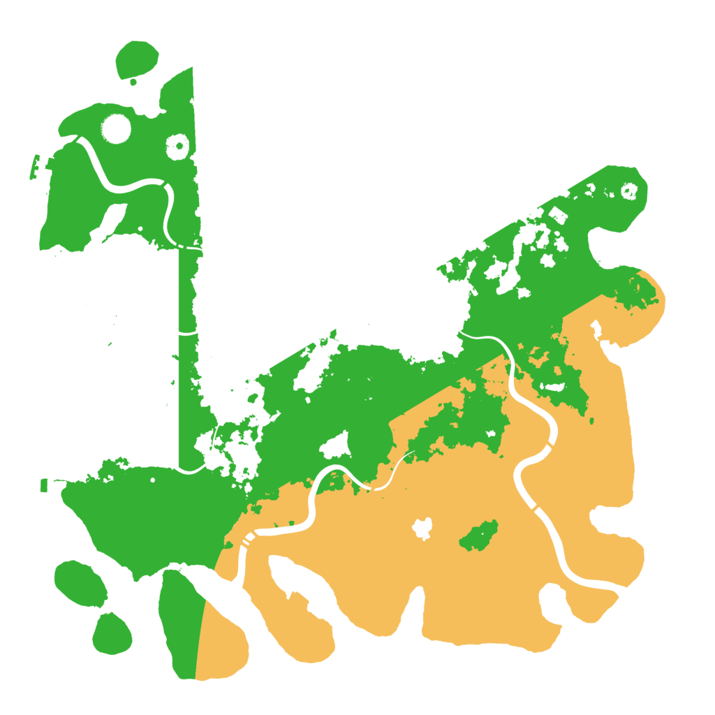 Biome Rust Map: Procedural Map, Size: 4250, Seed: 193343374