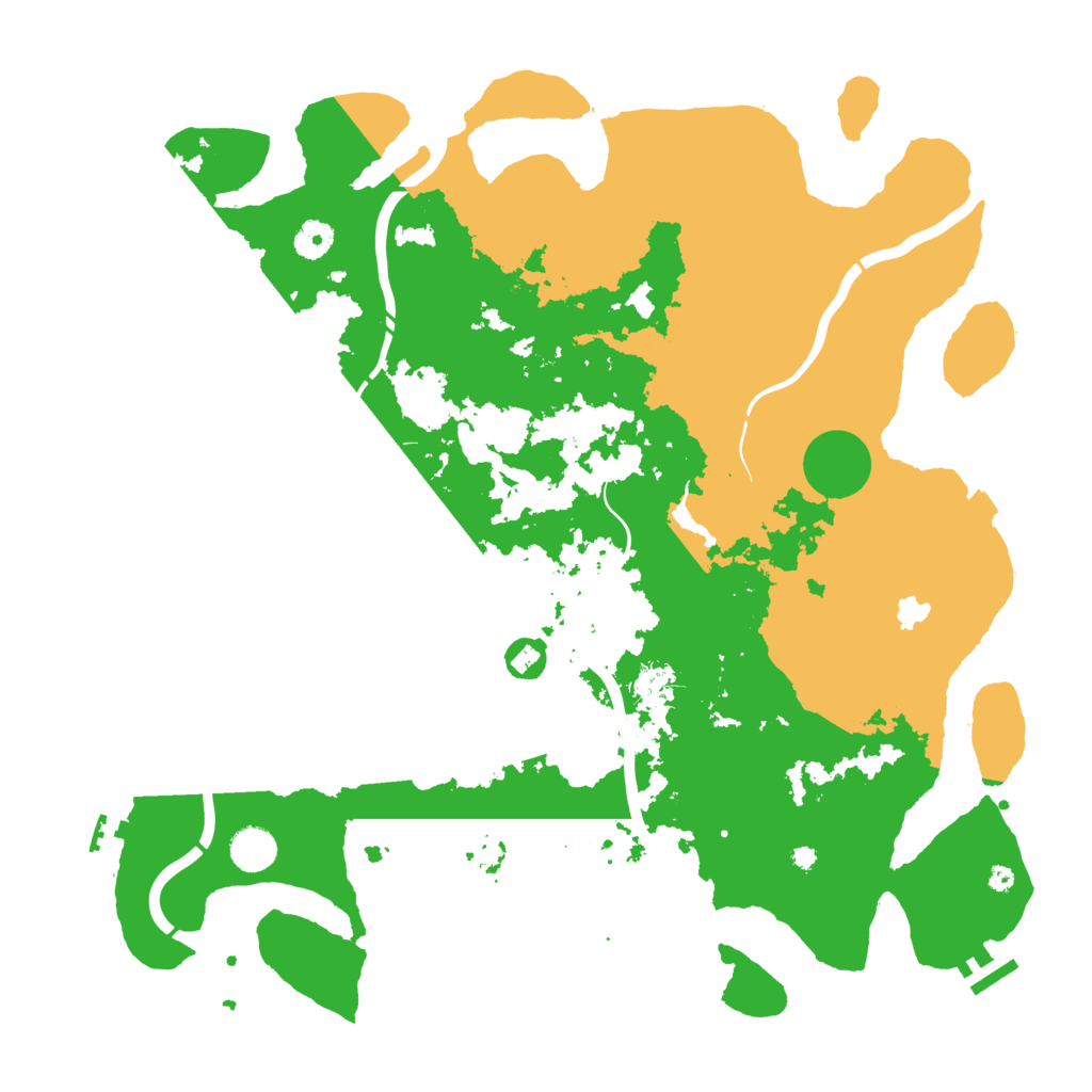 Biome Rust Map: Procedural Map, Size: 4250, Seed: 1915553858