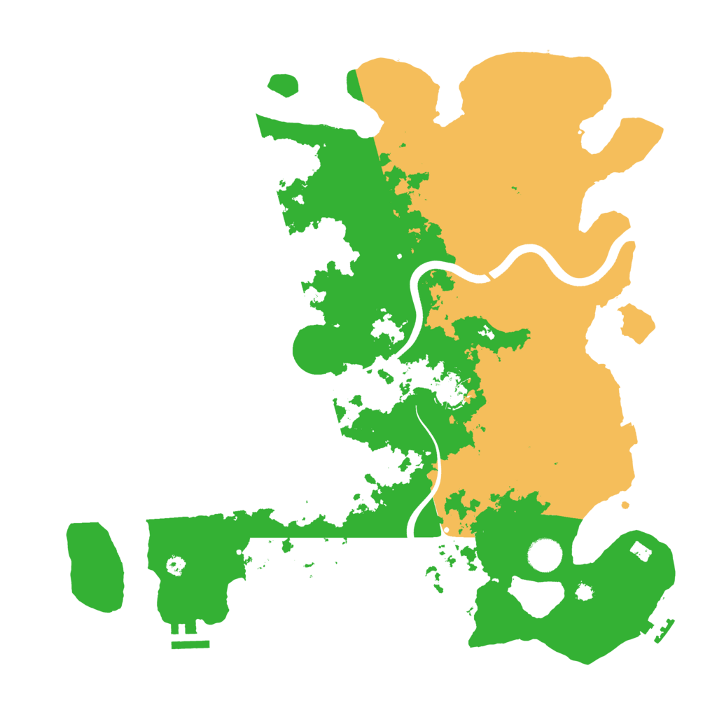 Biome Rust Map: Procedural Map, Size: 3800, Seed: 987798