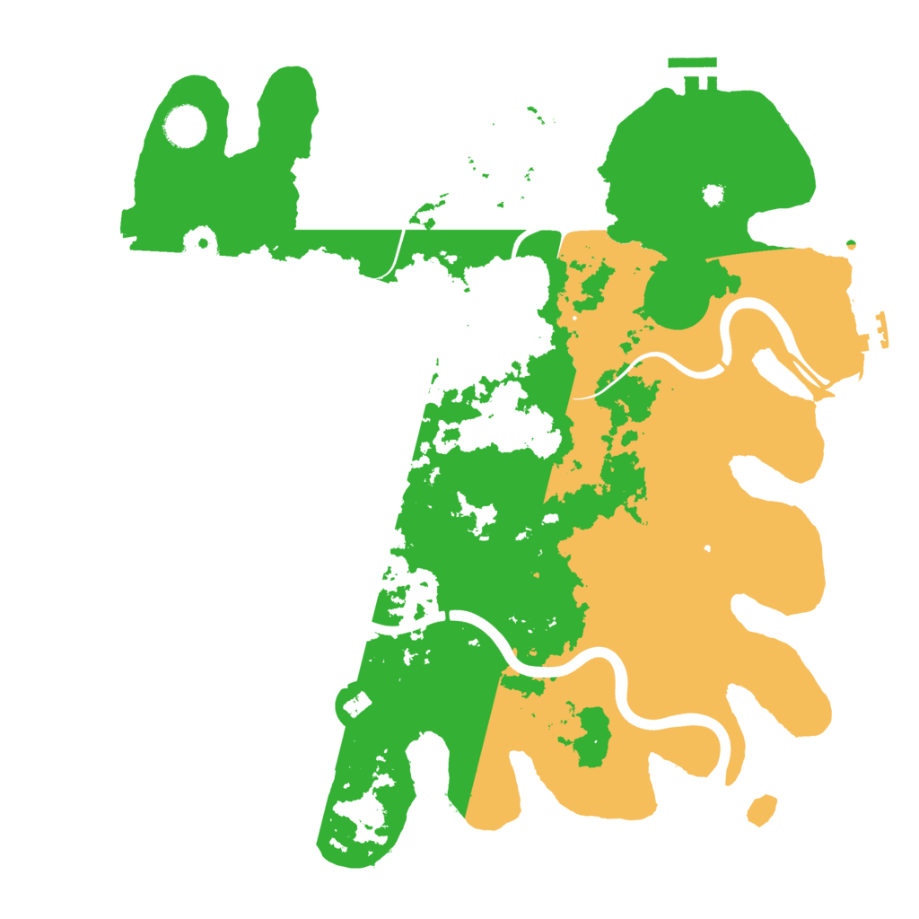 Biome Rust Map: Procedural Map, Size: 3800, Seed: 1132692035