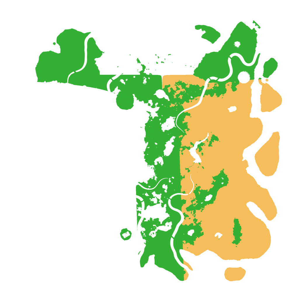 Biome Rust Map: Procedural Map, Size: 4500, Seed: 641391954