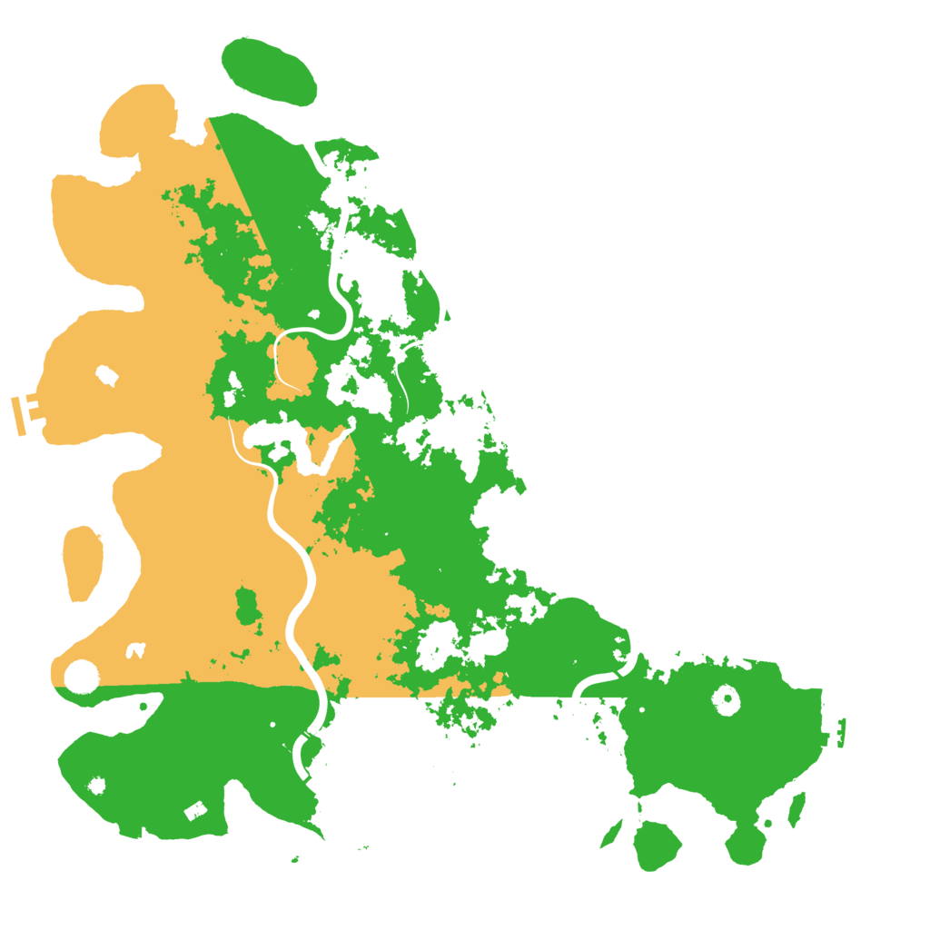 Biome Rust Map: Procedural Map, Size: 4800, Seed: 1752804590