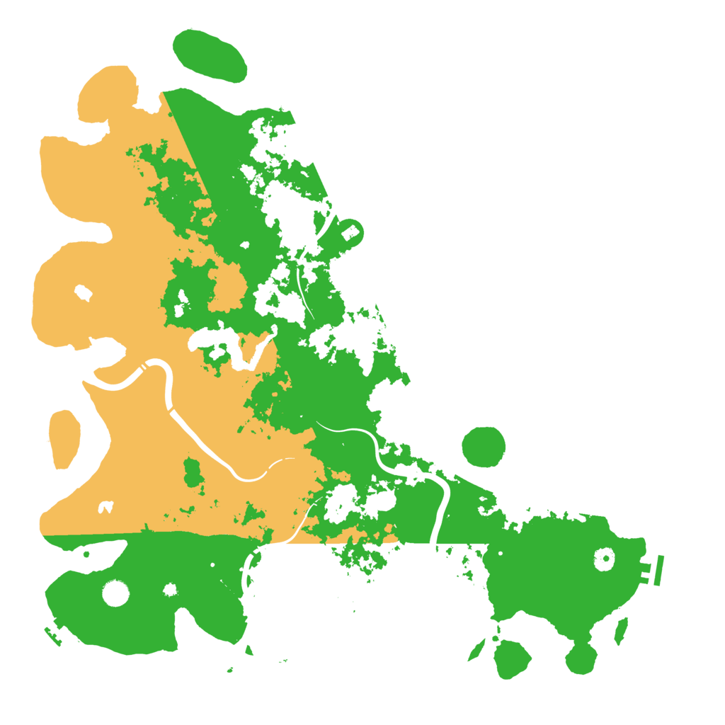 Biome Rust Map: Procedural Map, Size: 4800, Seed: 1752804590