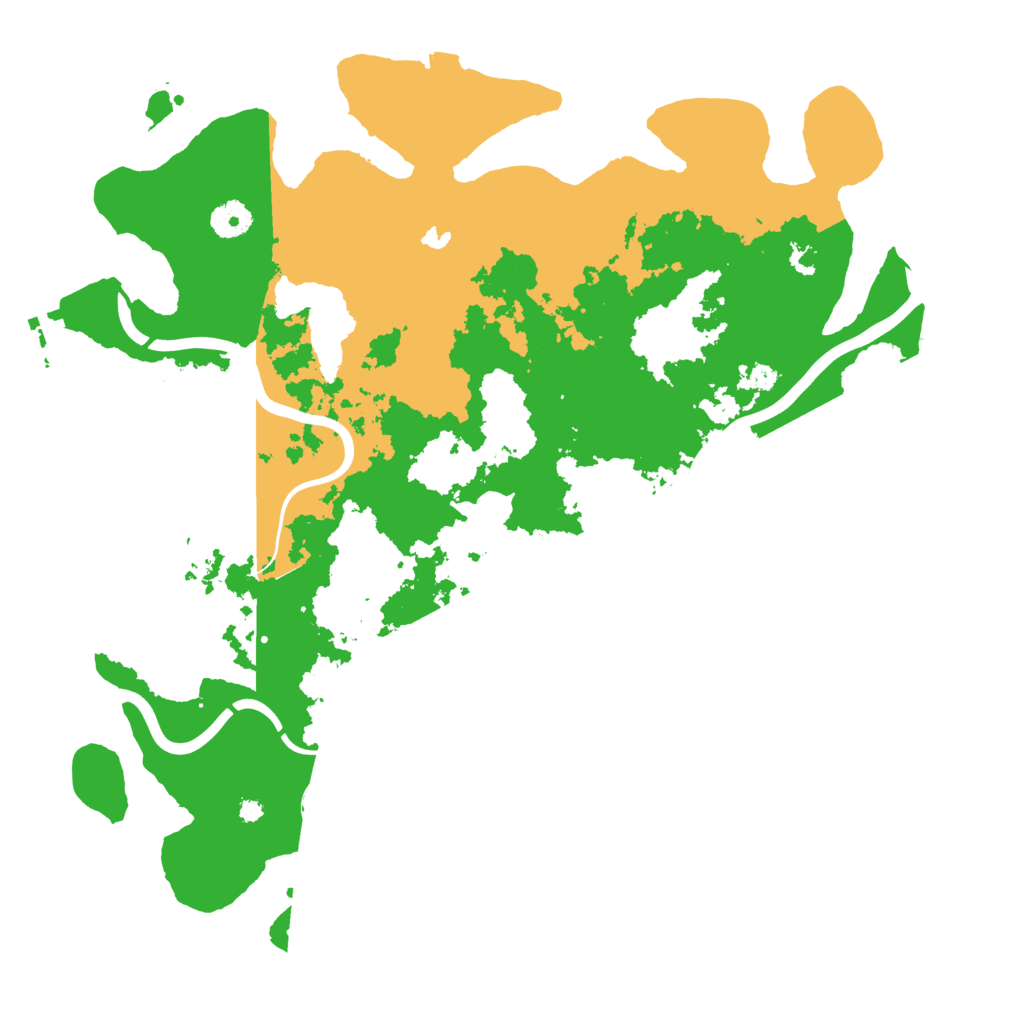 Biome Rust Map: Procedural Map, Size: 4000, Seed: 1856902790