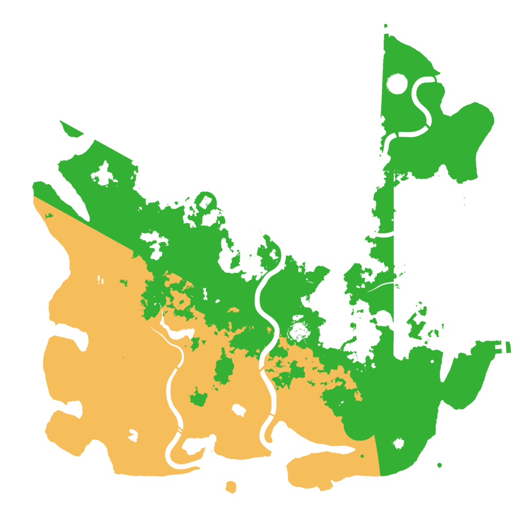 Biome Rust Map: Procedural Map, Size: 4500, Seed: 924760128