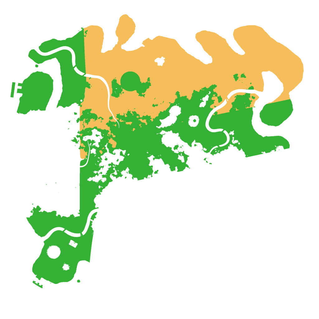 Biome Rust Map: Procedural Map, Size: 4250, Seed: 772159477