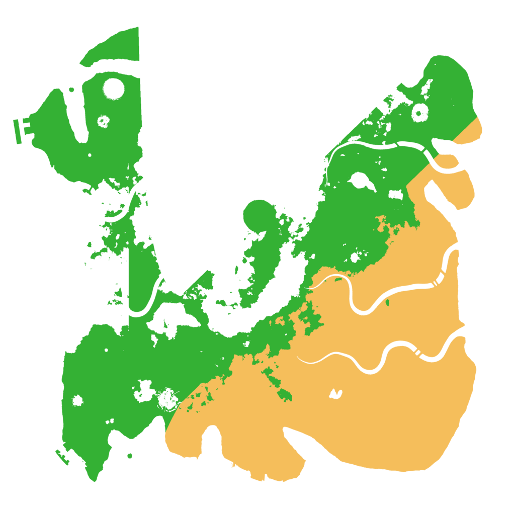 Biome Rust Map: Procedural Map, Size: 4250, Seed: 963673025