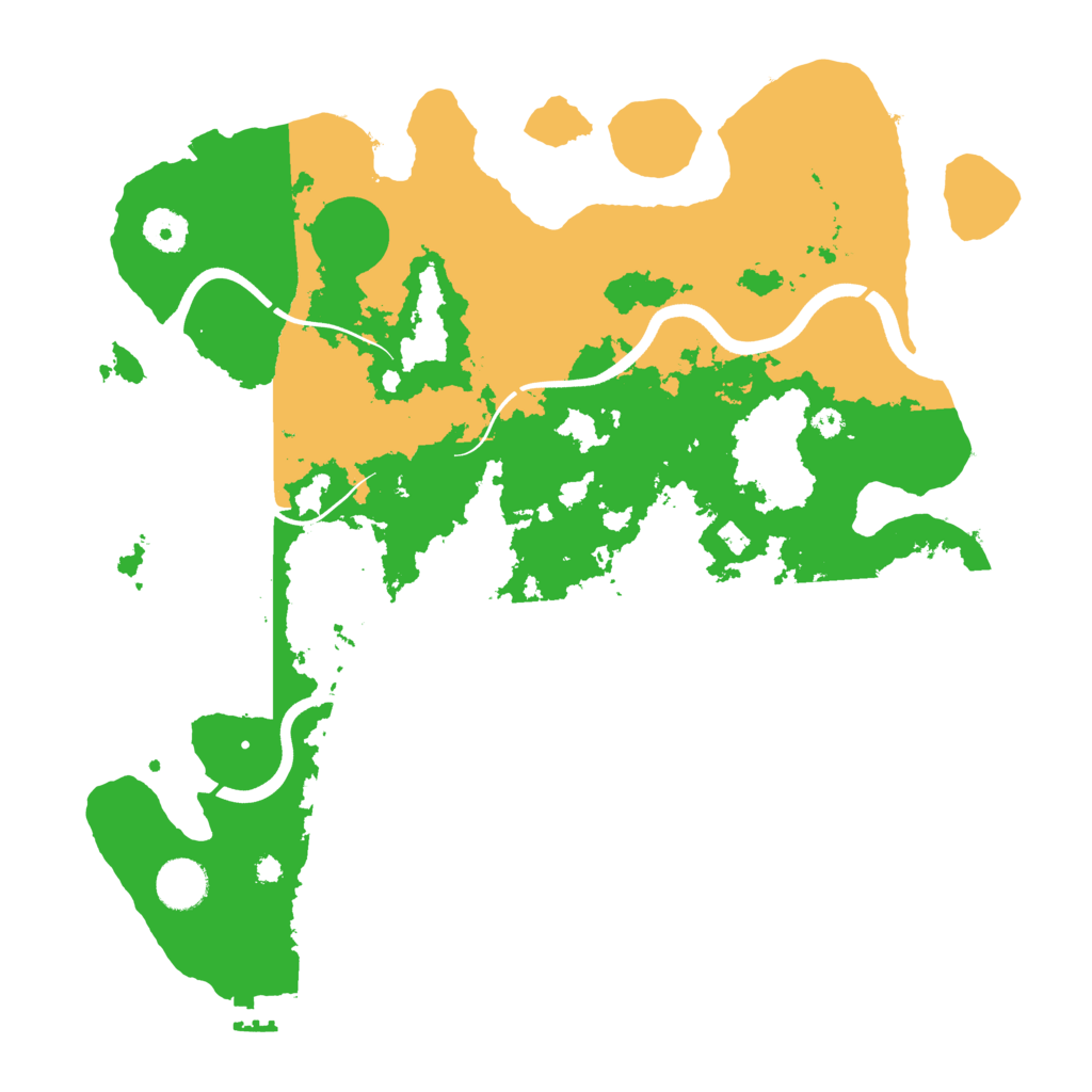 Biome Rust Map: Procedural Map, Size: 3750, Seed: 447436642